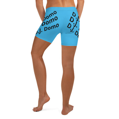 D.J. Domo "Bent Arrow" Shorts Light Blue/Black