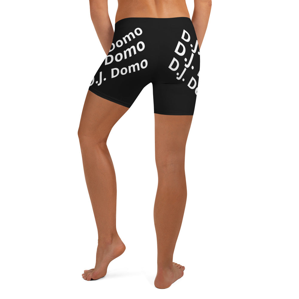 D.J. Domo "Bent Arrow" Shorts Black/White