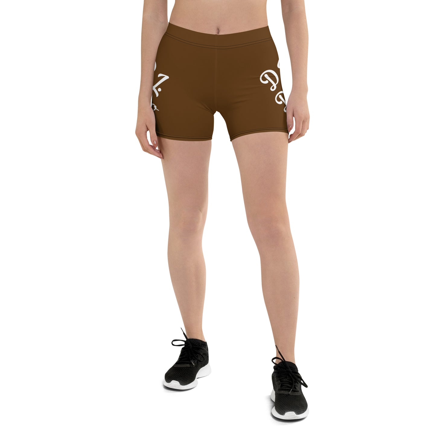 D.J. Domo Shorts Brown/White