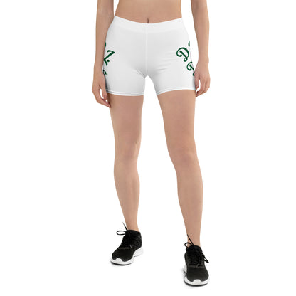 D.J. Domo Shorts White/Green