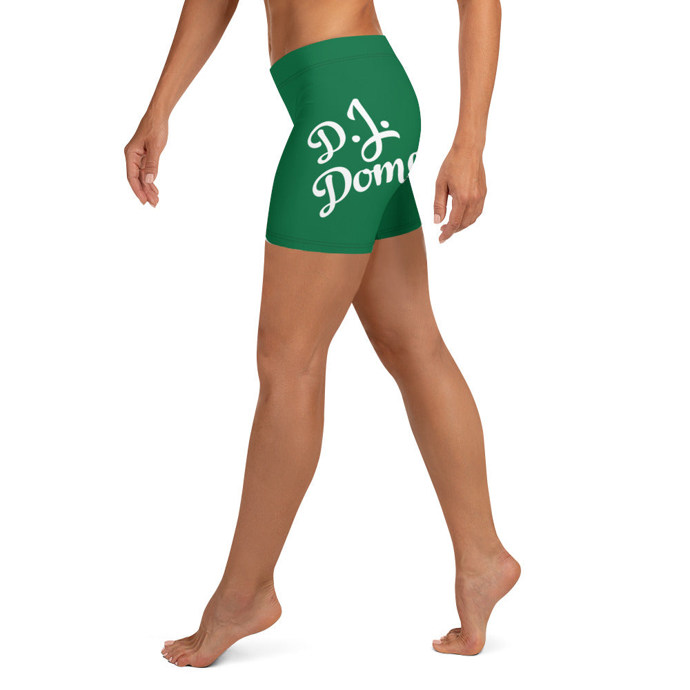 D.J. Domo Shorts Green/White