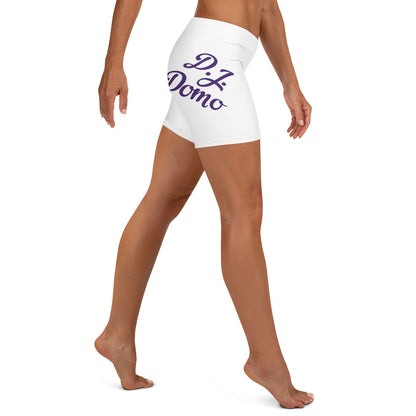 D.J. Domo Shorts White/Purple