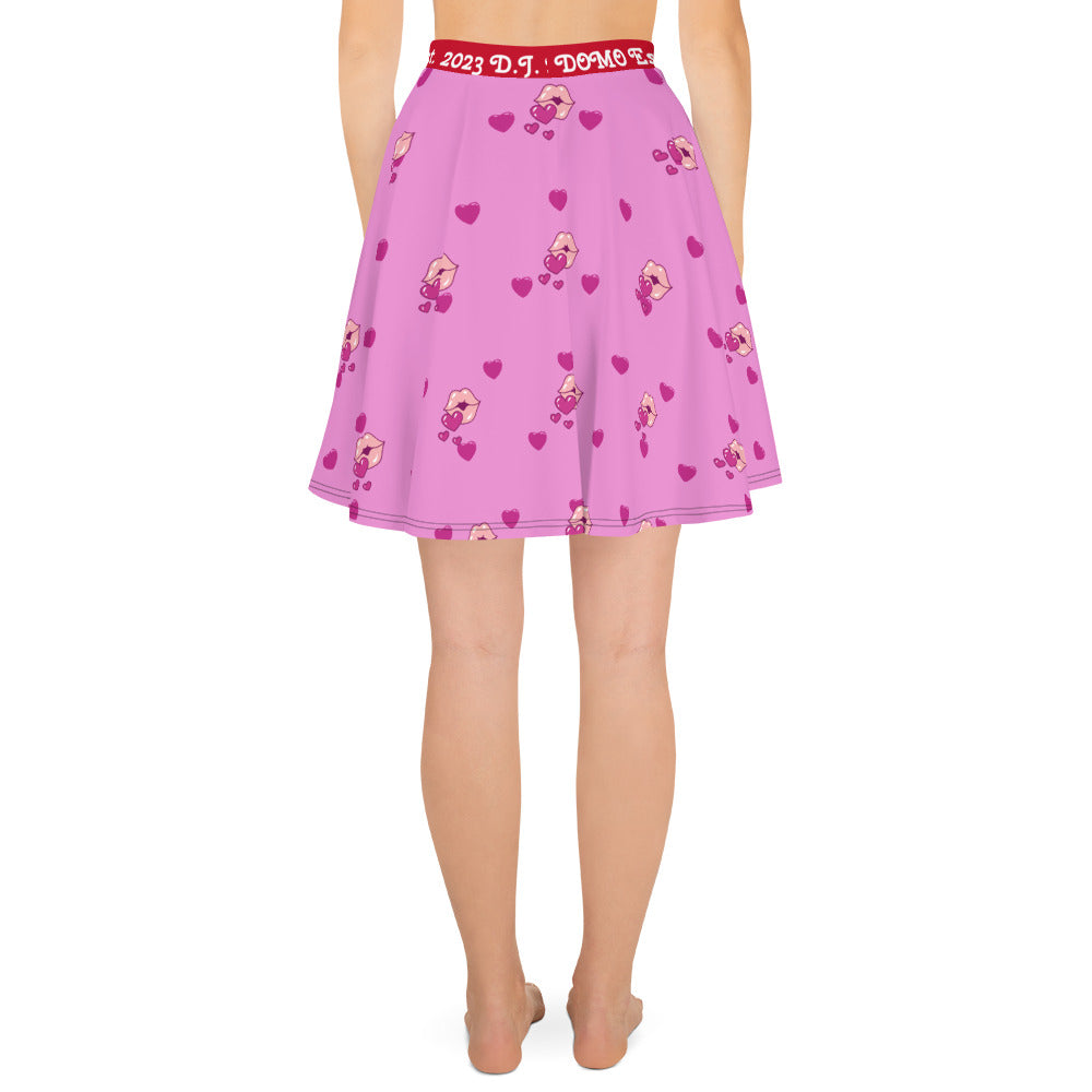 D.J. Domo "Lipz" Skater Skirt Purple