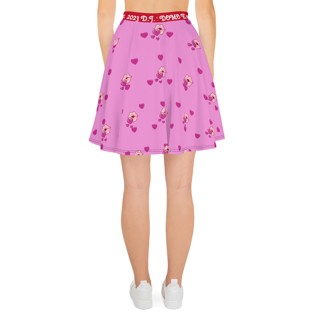 D.J. Domo "Lipz" Skater Skirt Purple