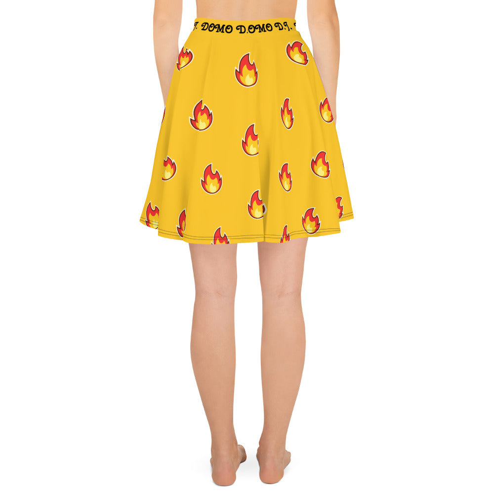 D.J. Domo "Fire" Skater Skirt