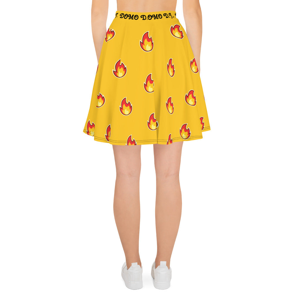 D.J. Domo "Fire" Skater Skirt