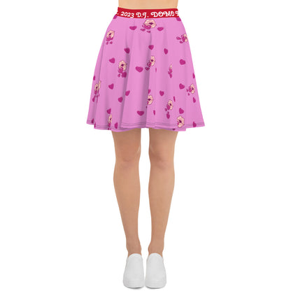 D.J. Domo "Lipz" Skater Skirt Purple