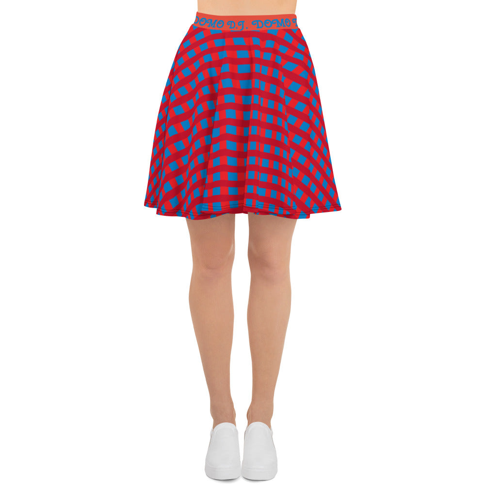 D.J. Domo "Plaid" Skater Skirt