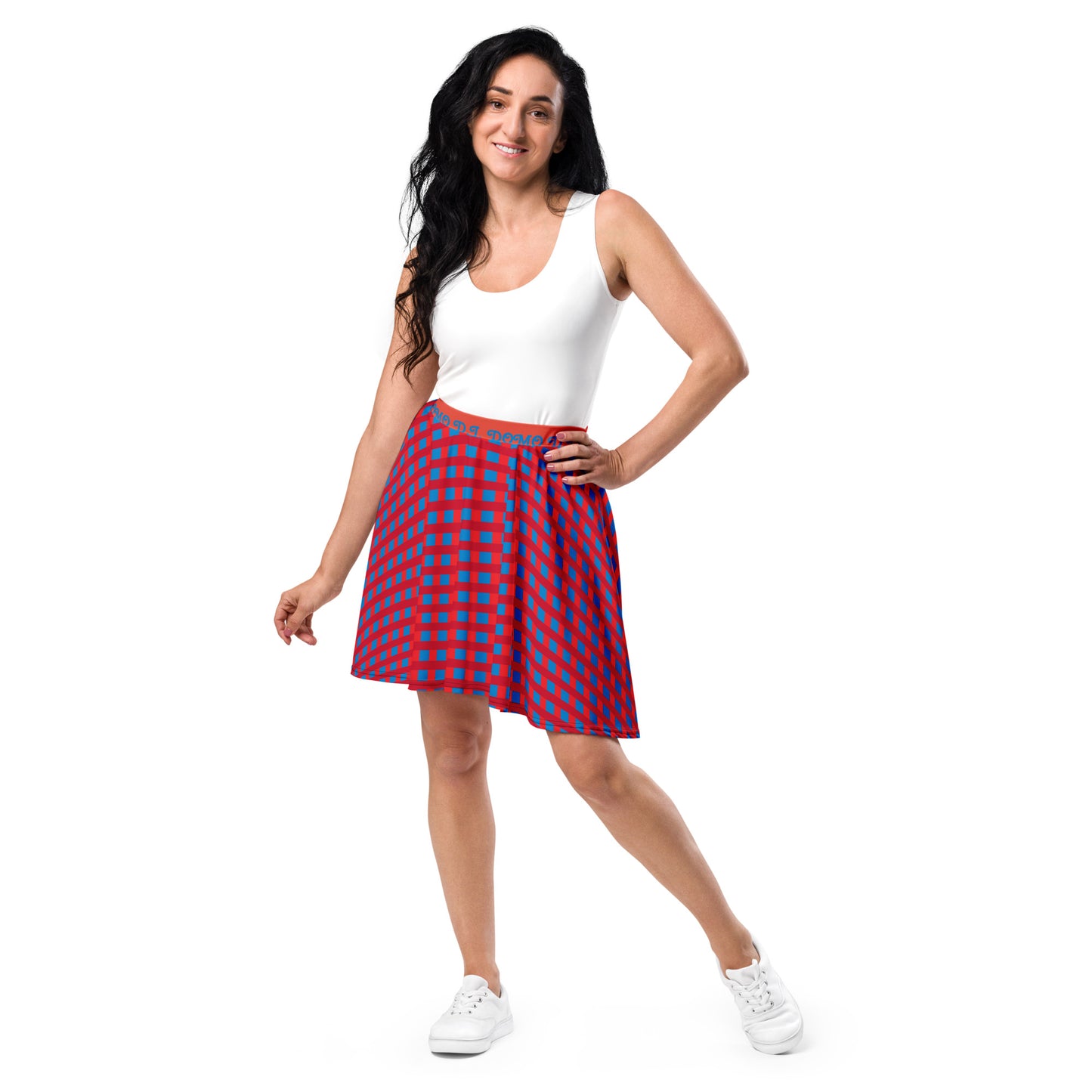 D.J. Domo "Plaid" Skater Skirt