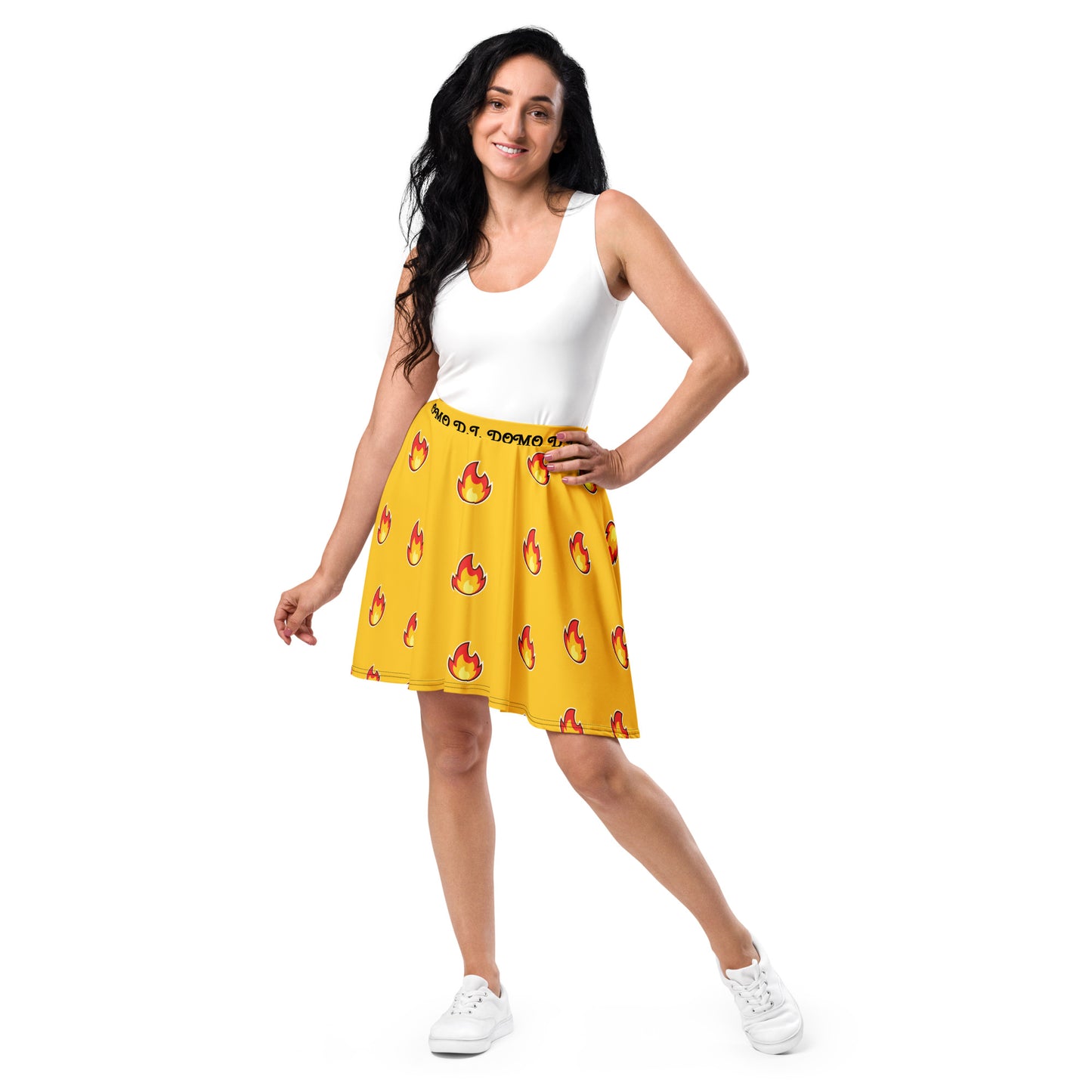 D.J. Domo "Fire" Skater Skirt