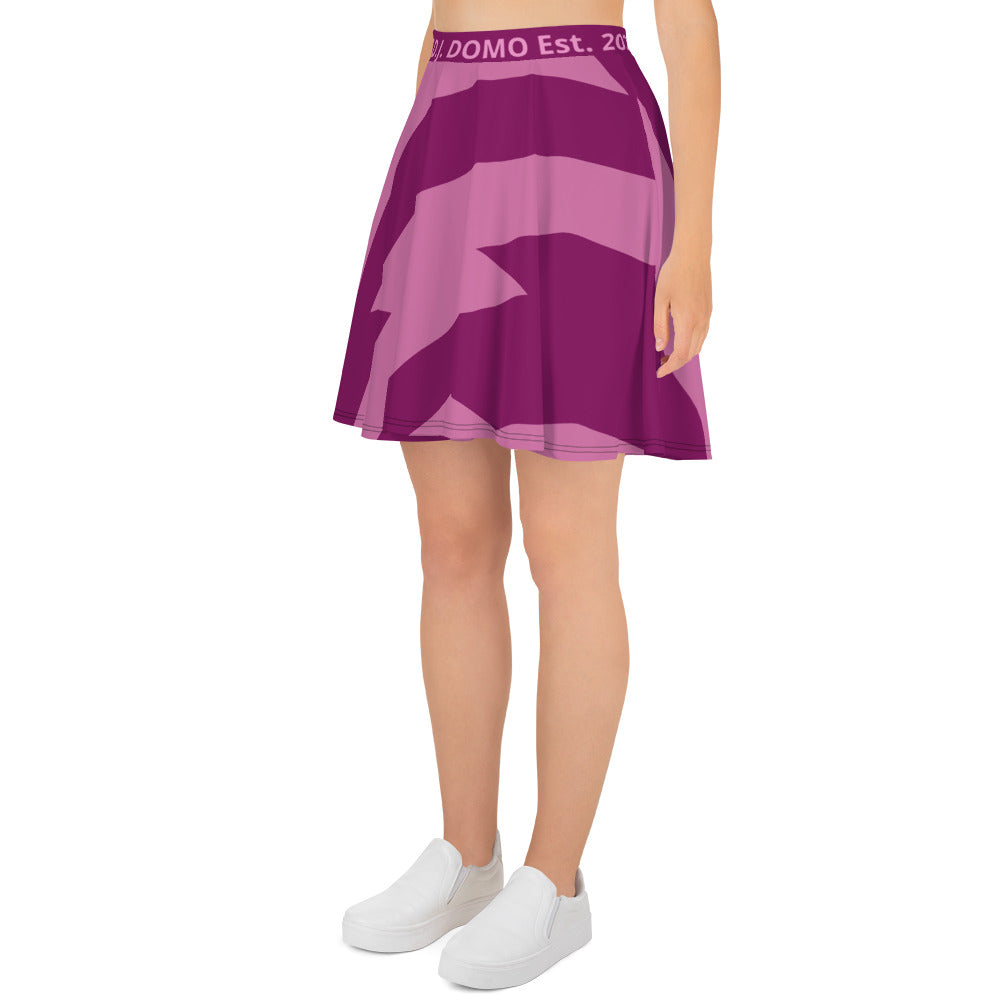 D.J. Domo "Fatigue Purple" Skater Skirt Purple