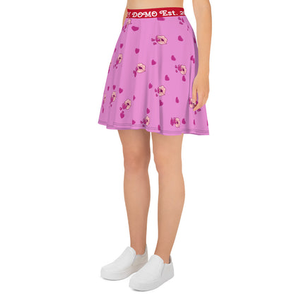 D.J. Domo "Lipz" Skater Skirt Purple