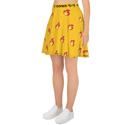 D.J. Domo "Fire" Skater Skirt