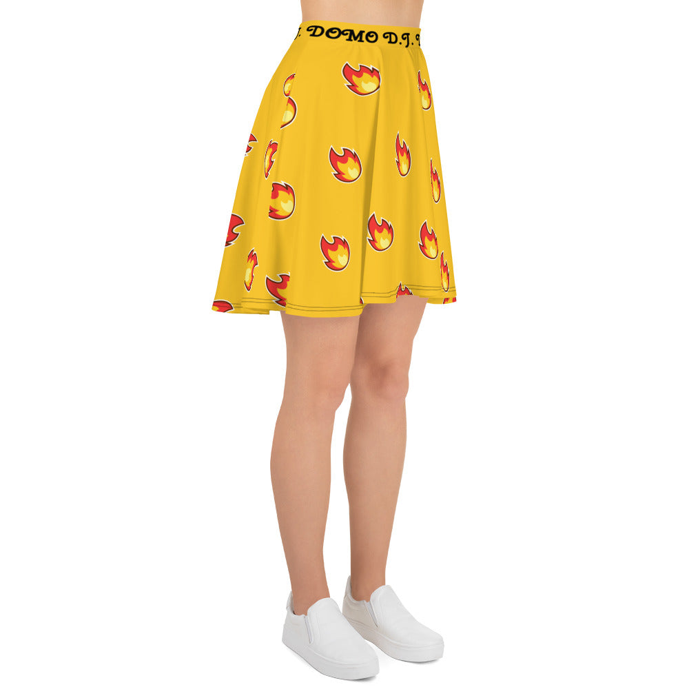 D.J. Domo "Fire" Skater Skirt