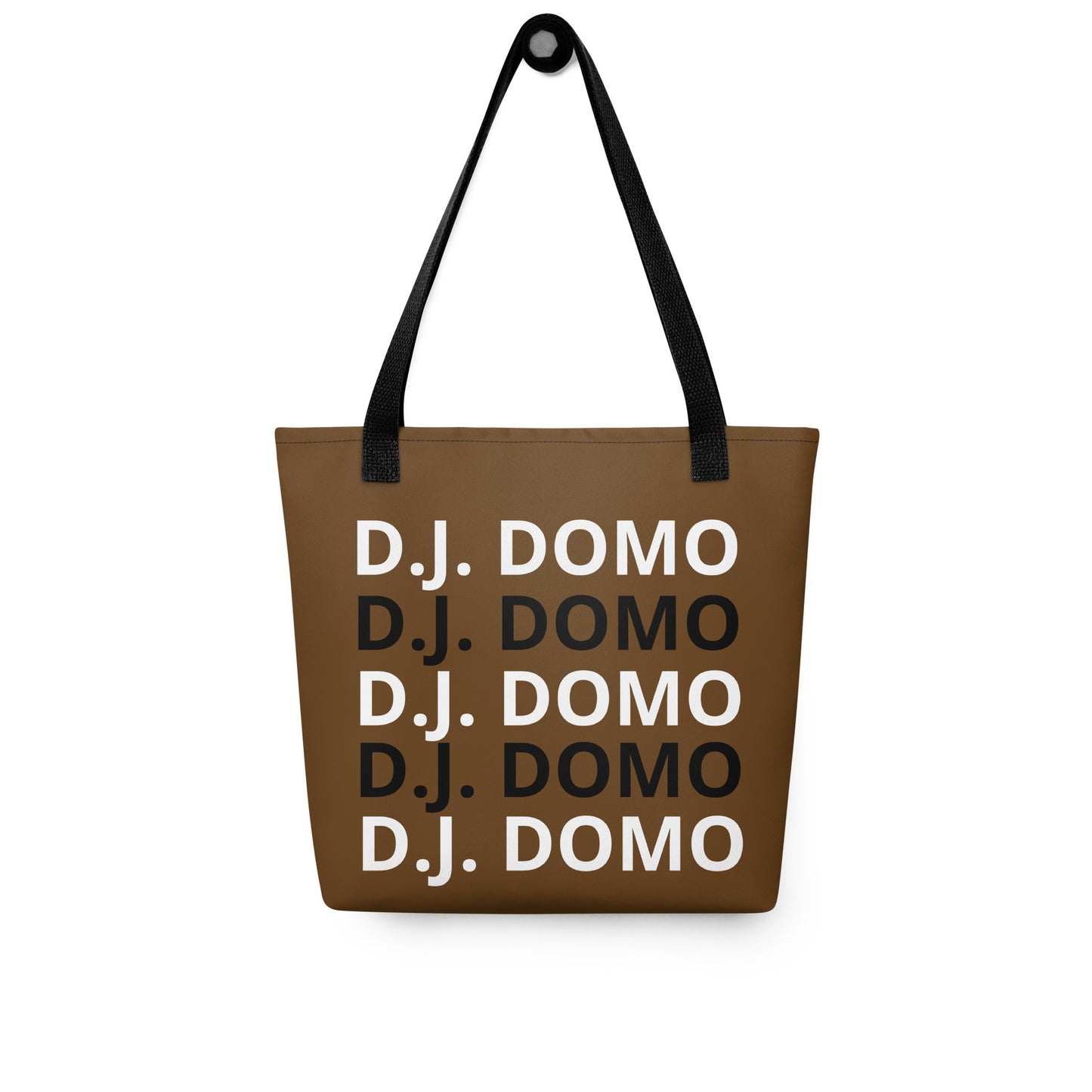 D.J. Domo "Classic" Tote Bag Brown/Black/White