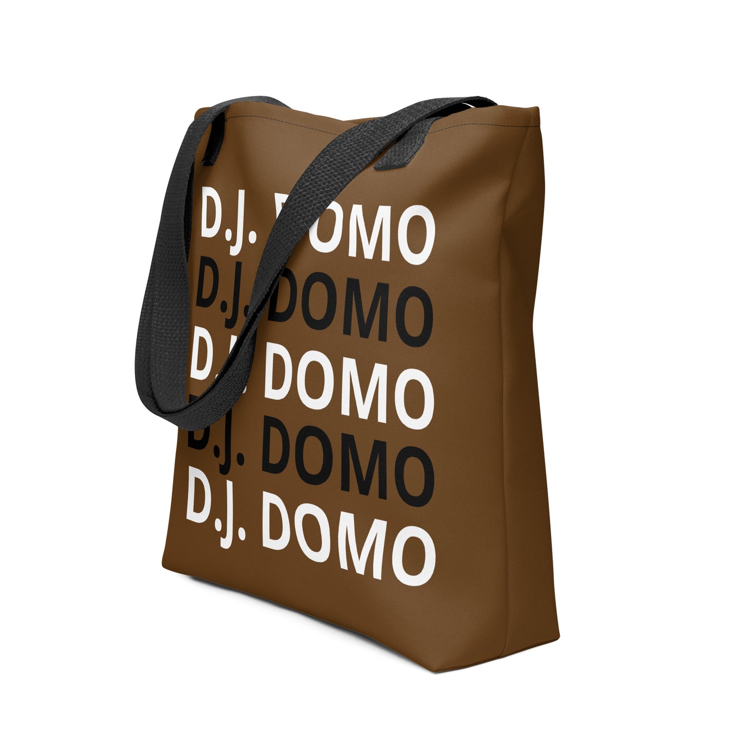 D.J. Domo "Classic" Tote Bag Brown/Black/White