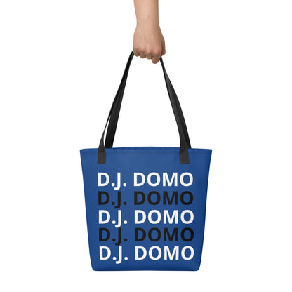 D.J. Domo "Classic" Tote Bag Blue/Black/White