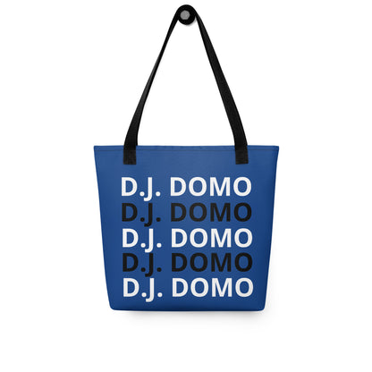 D.J. Domo "Classic" Tote Bag Blue/Black/White