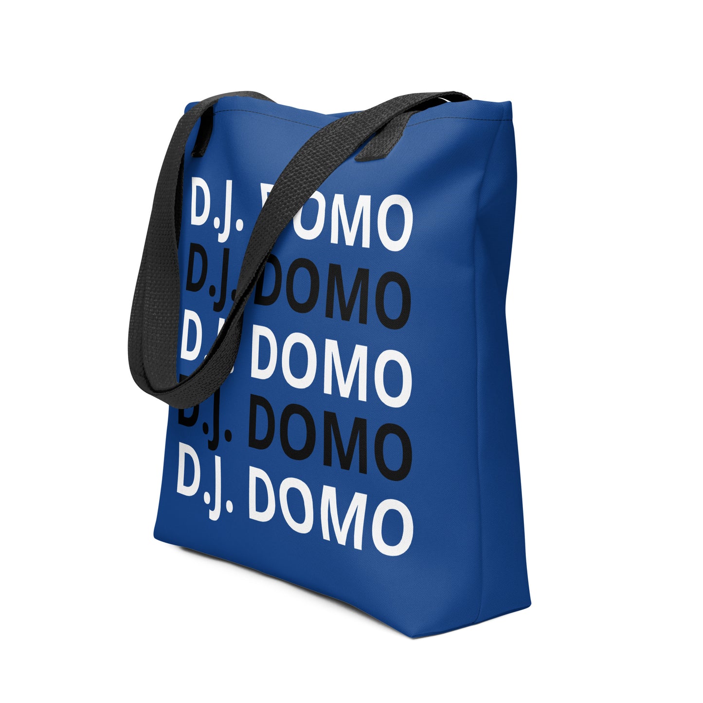 D.J. Domo "Classic" Tote Bag Blue/Black/White