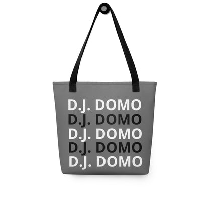 D.J. Domo "Classic" Tote Bag Gray/Black/White