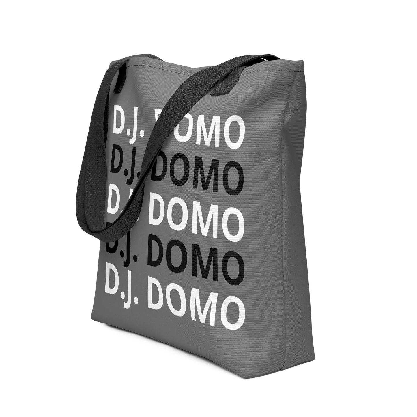 D.J. Domo "Classic" Tote Bag Gray/Black/White