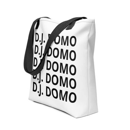 D.J. Domo "Classic" Tote Bag White/Black