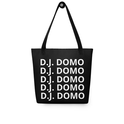 D.J. Domo "Classic" Tote Bag Black/White