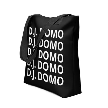 D.J. Domo "Classic" Tote Bag Black/White