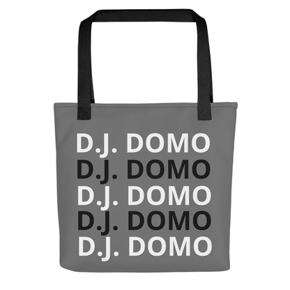 D.J. Domo "Classic" Tote Bag Gray/Black/White