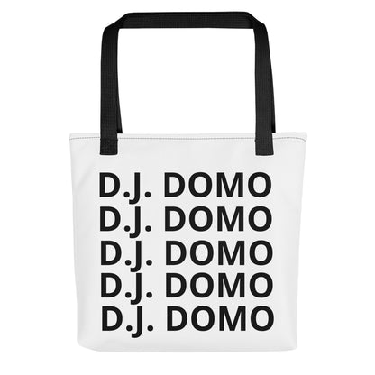 D.J. Domo "Classic" Tote Bag White/Black