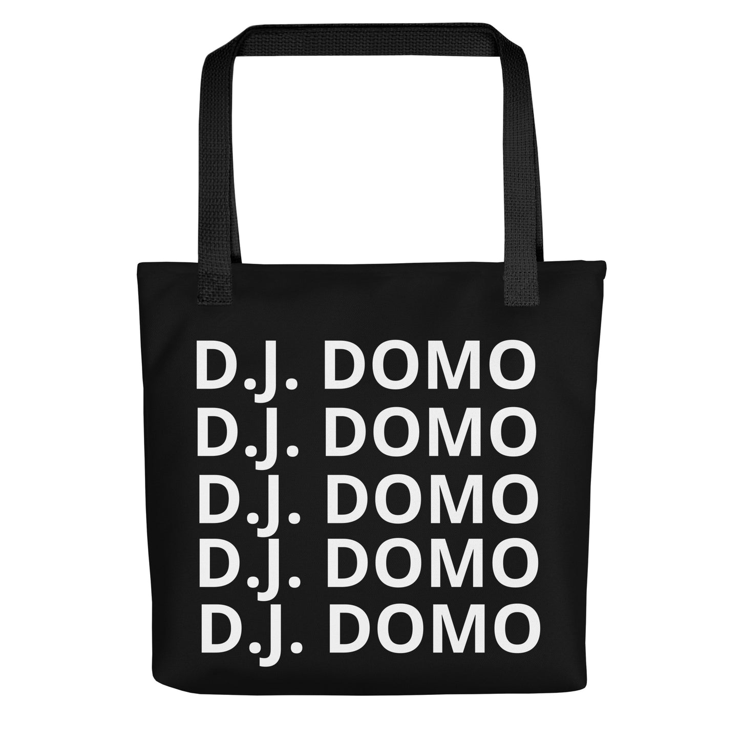 D.J. Domo "Classic" Tote Bag Black/White