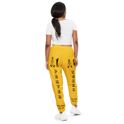 D.J. Domo "Prayer" Unisex Track Pants Gold/Black