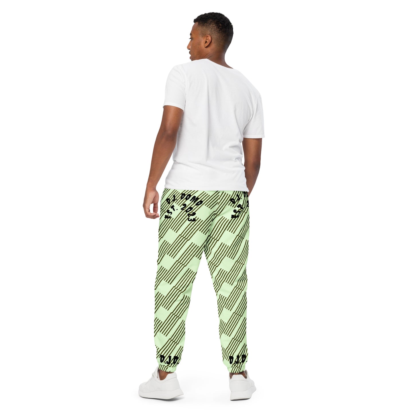 D.J. Domo "In The Zone" Unisex Track Pants Green