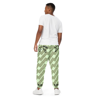 D.J. Domo "In The Zone" Unisex Track Pants Green