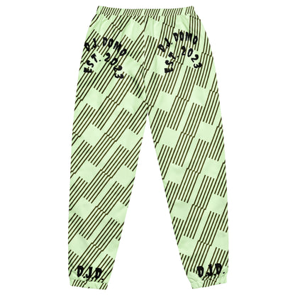 D.J. Domo "In The Zone" Unisex Track Pants Green