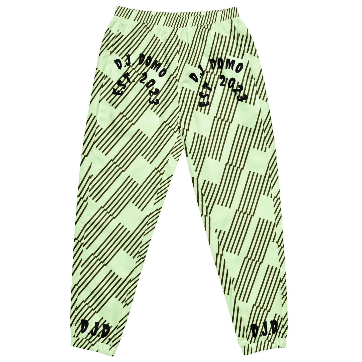 D.J. Domo "In The Zone" Unisex Track Pants Green