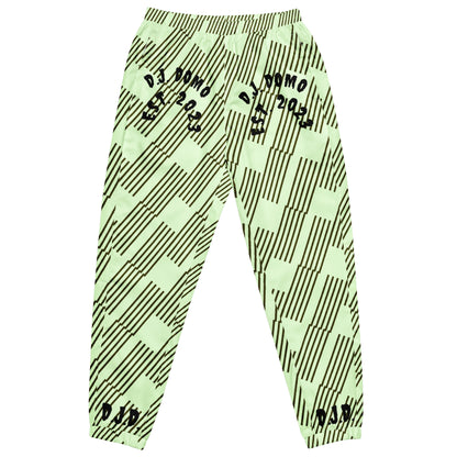 D.J. Domo "In The Zone" Unisex Track Pants Green