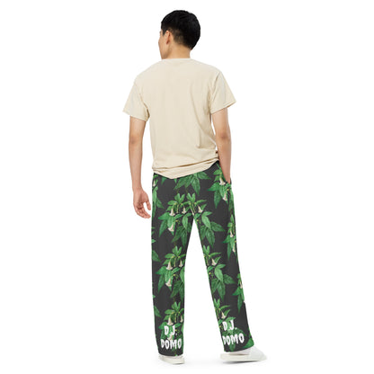 D.J. Domo "Leaf" Unisex Wide-Leg Pants