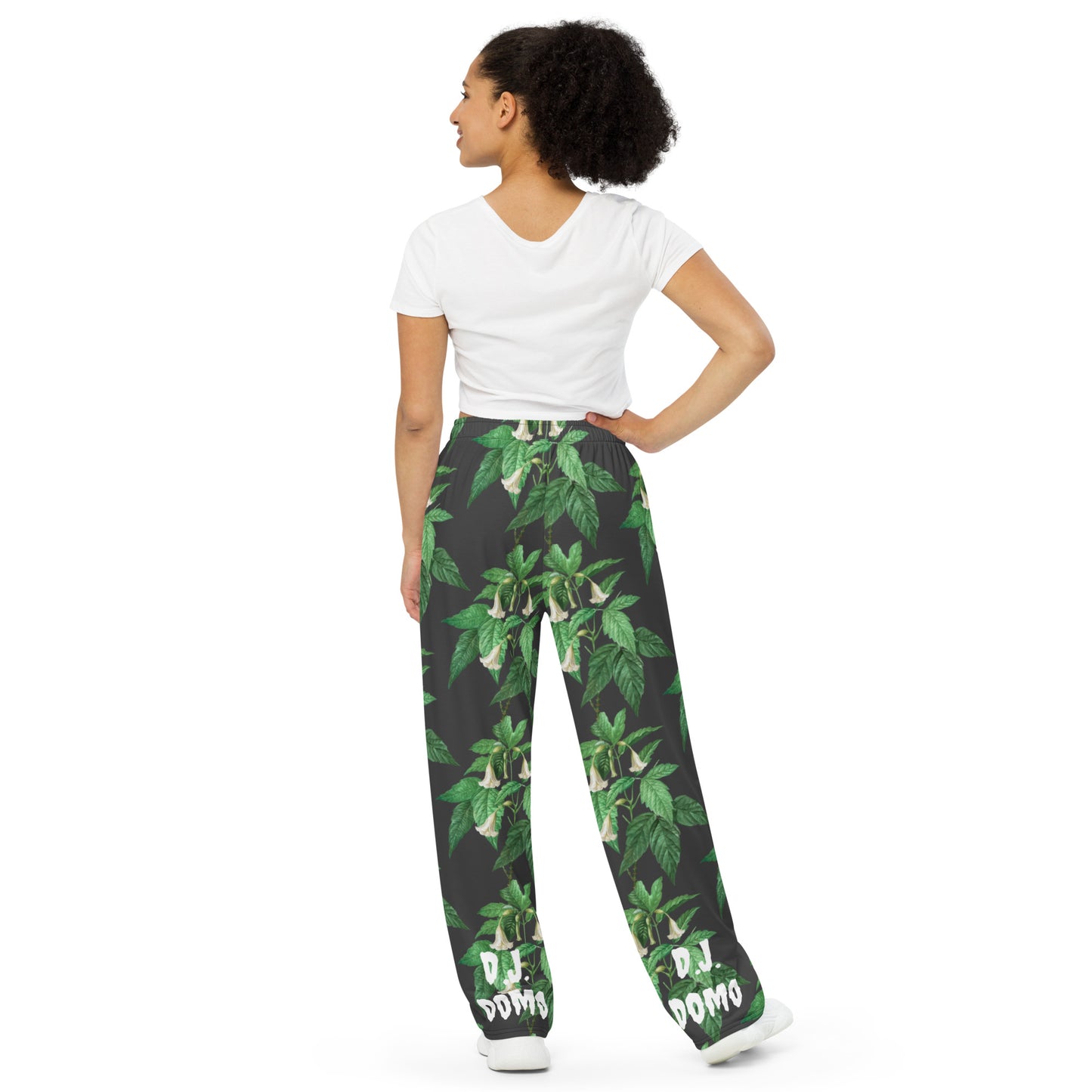 D.J. Domo "Leaf" Unisex Wide-Leg Pants