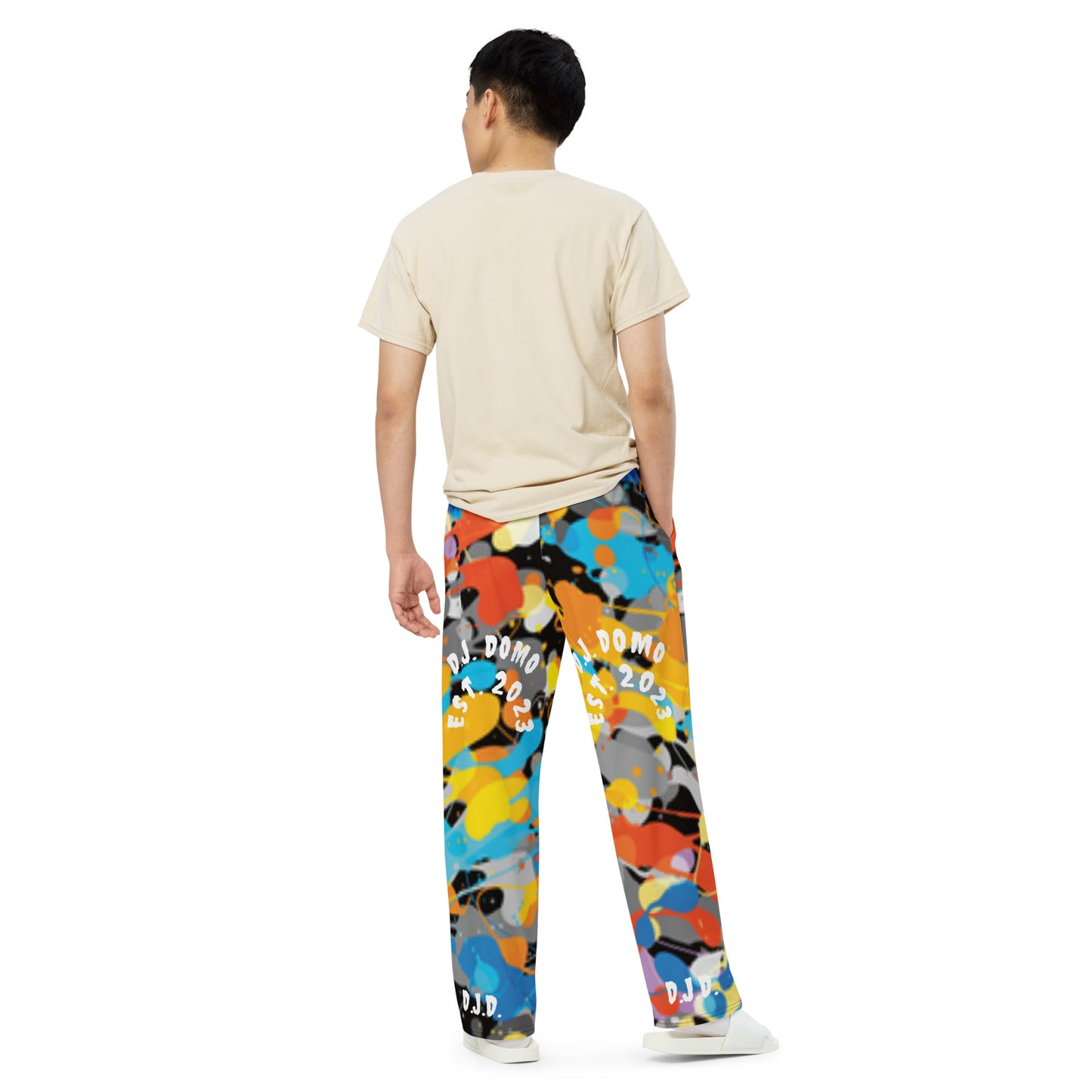 D.J. Domo "D.J.D." Unisex Wide-Leg Pants