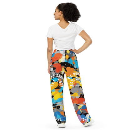 D.J. Domo "D.J.D." Unisex Wide-Leg Pants