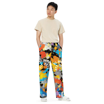 D.J. Domo "D.J.D." Unisex Wide-Leg Pants