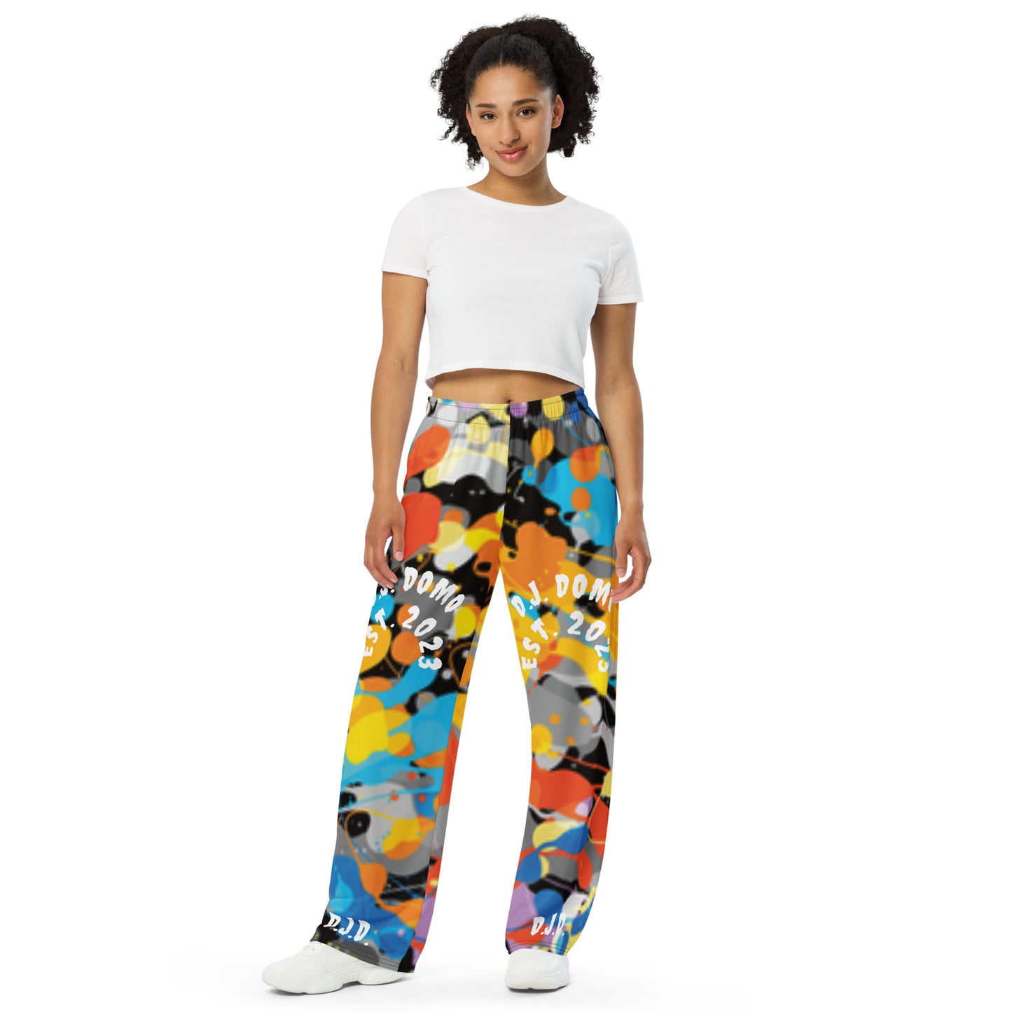 D.J. Domo "D.J.D." Unisex Wide-Leg Pants