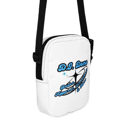 D.J. Domo "Y vs M" Utility Crossbody Shoulder Bag White/Blue/Black