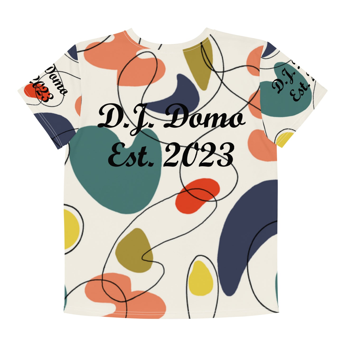 D.J. Domo "Linez" Youth Unisex Crew Neck T-Shirts