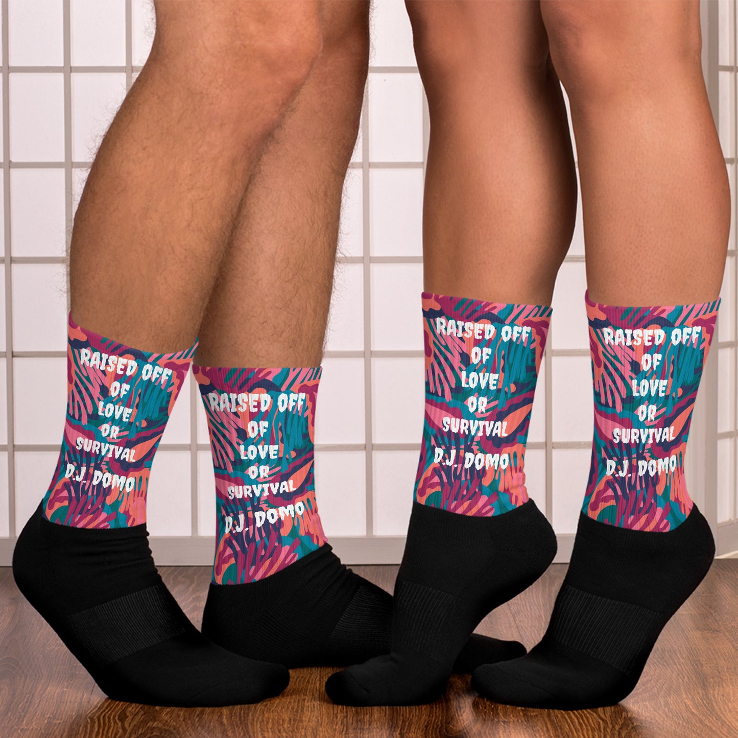 D.J. Domo "L or S" Socks Sherbert