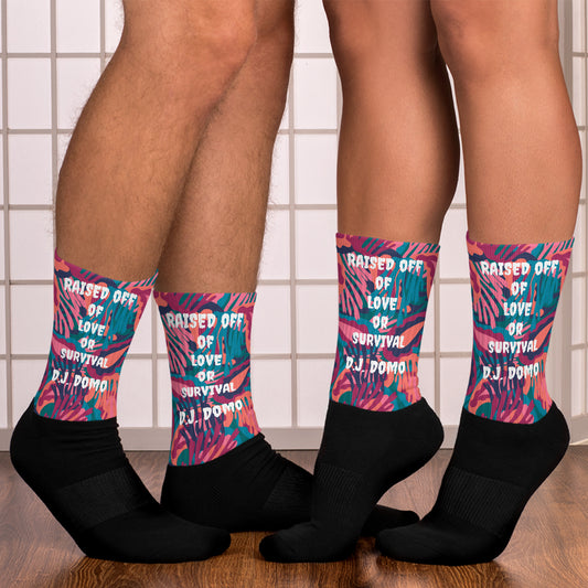 D.J. Domo "L or S" Socks Sherbert