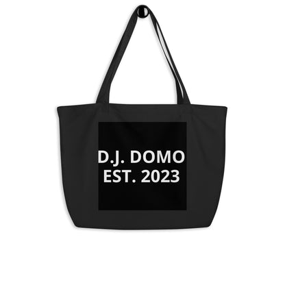 D.J. Domo "PG" Large Tote Bag Black/White