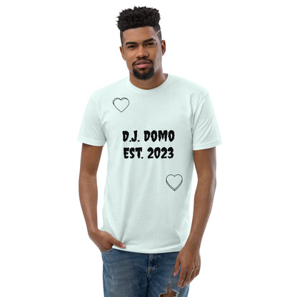 D.J. Domo "Love Language" Men's Short Sleeve T-shirt Multi Color/Black