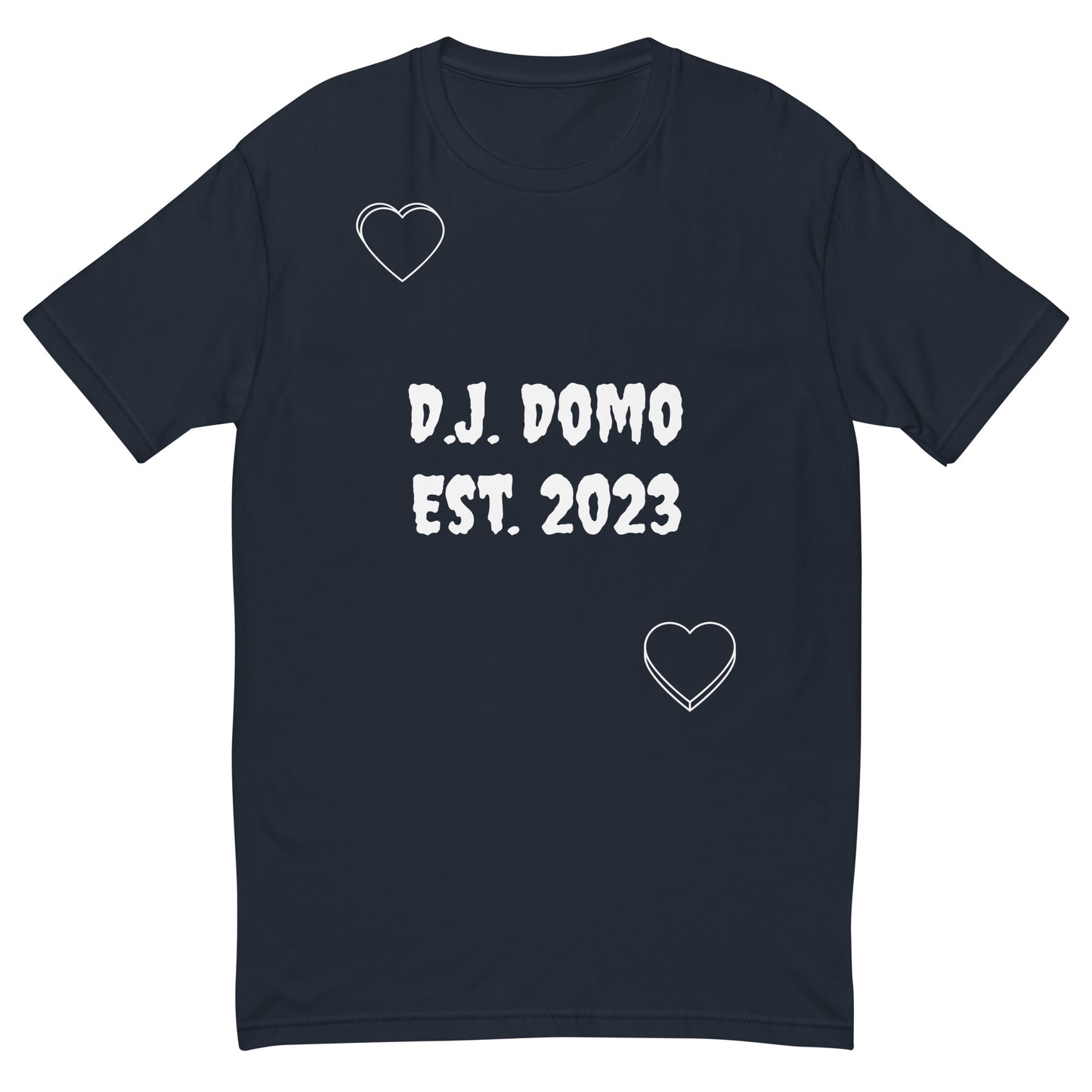 D.J. Domo "Love Language" Men's Short Sleeve T-shirt Multi Color/White